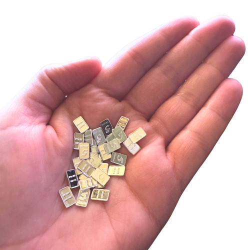 Gram 999 silver bars hand - gram, .999